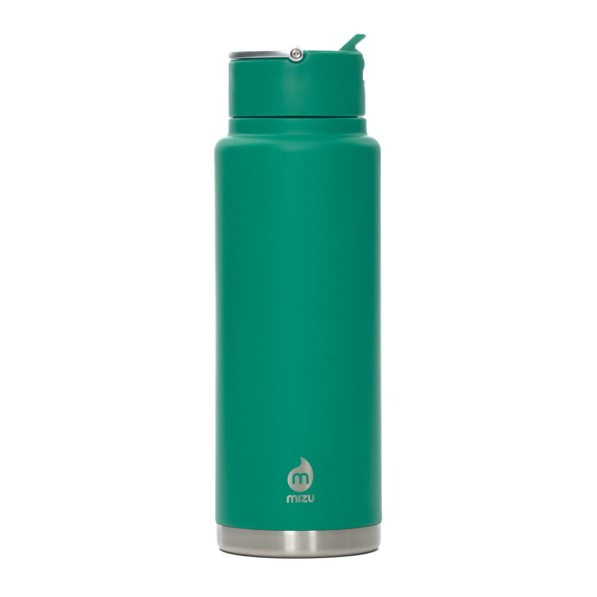 Mizu - 36 oz Insulated Wide Mouth Bottle | V12 Stainless | Straw